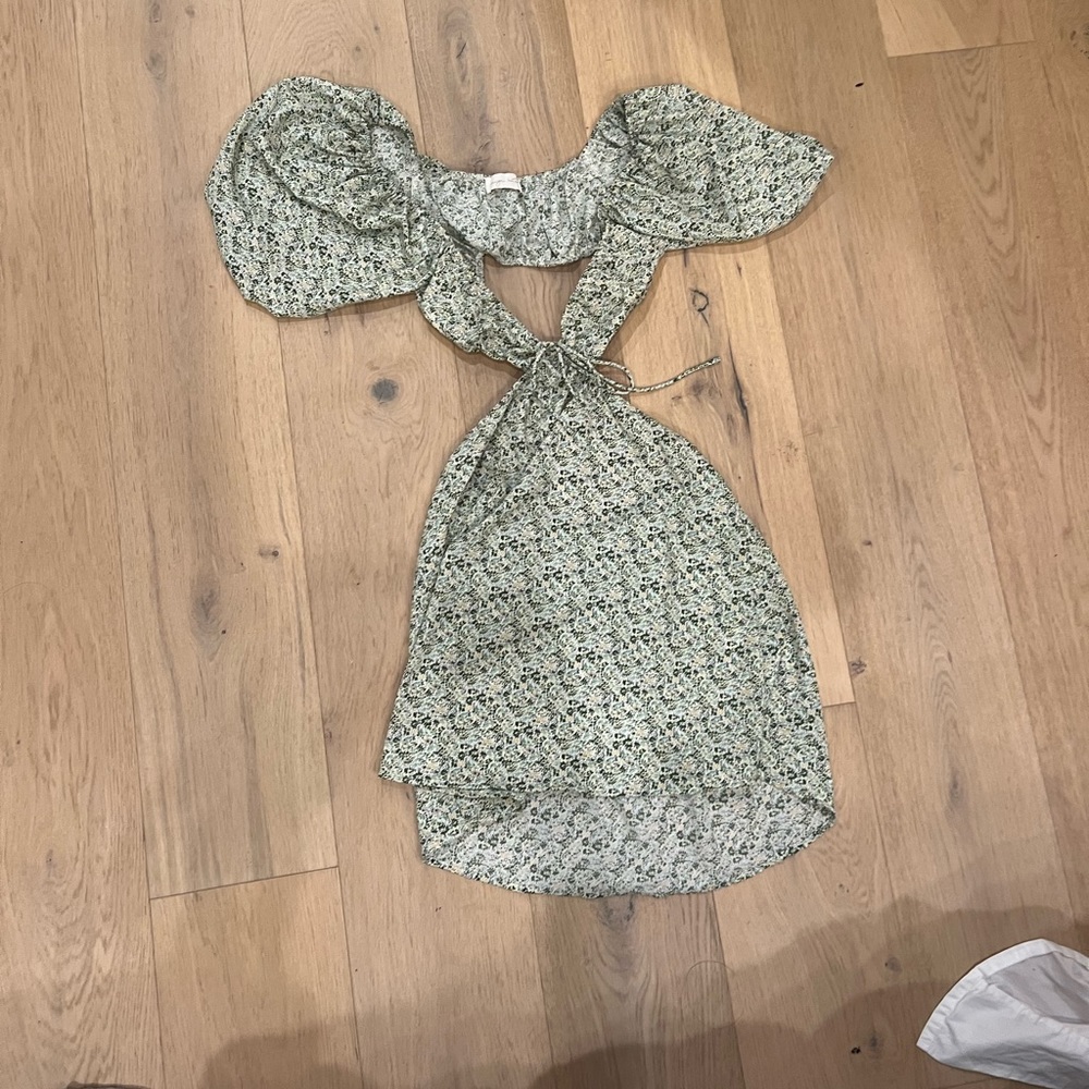 floral dress from melrose boutique